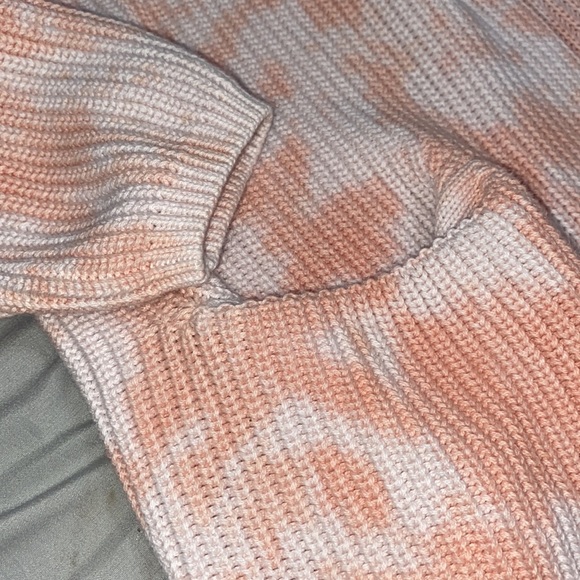 EUC Universal Thread Open Front Tie-Dye Knit 100% cotton tunic cardigan XS - Picture 6 of 9